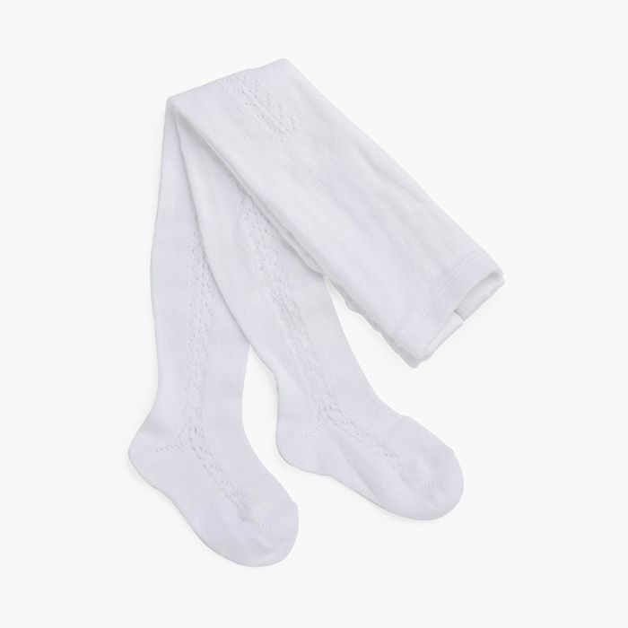 Collants chauds en coton au crochet latéral