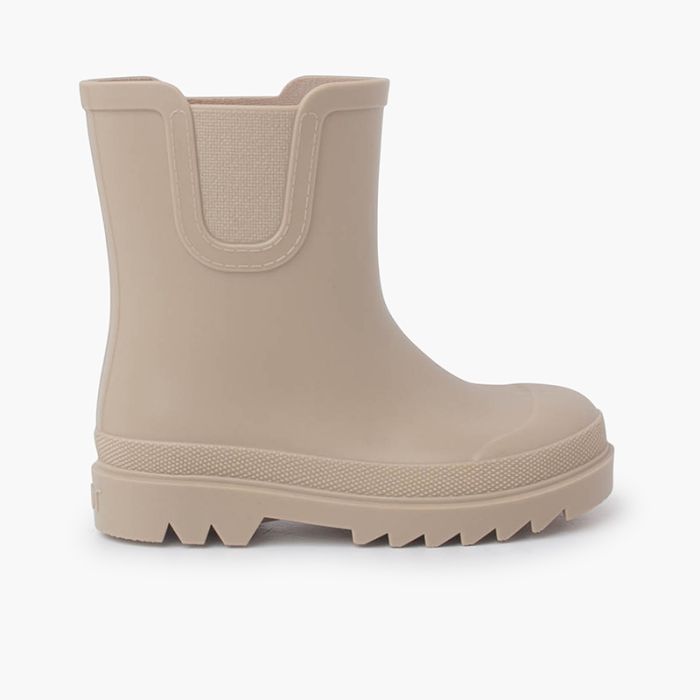 Bottes de pluie type Chelsea aux couleurs poussiéreuses
