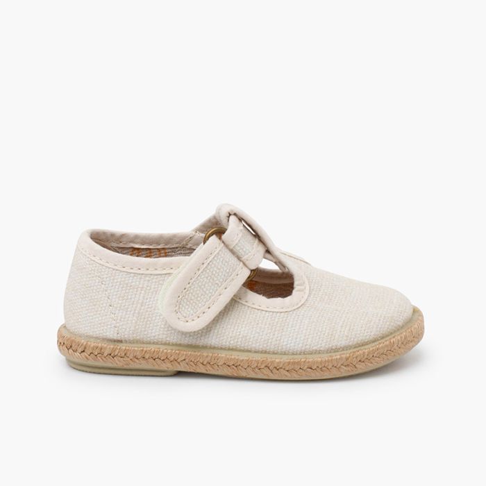 Chaussures Salomé coton biologique semelle jute