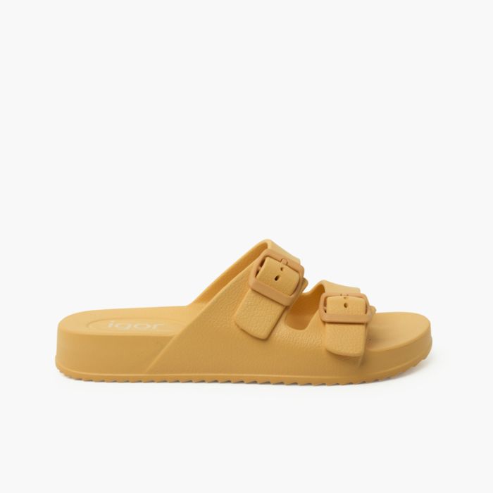 Sandales légères caoutchouc EVA double boucle