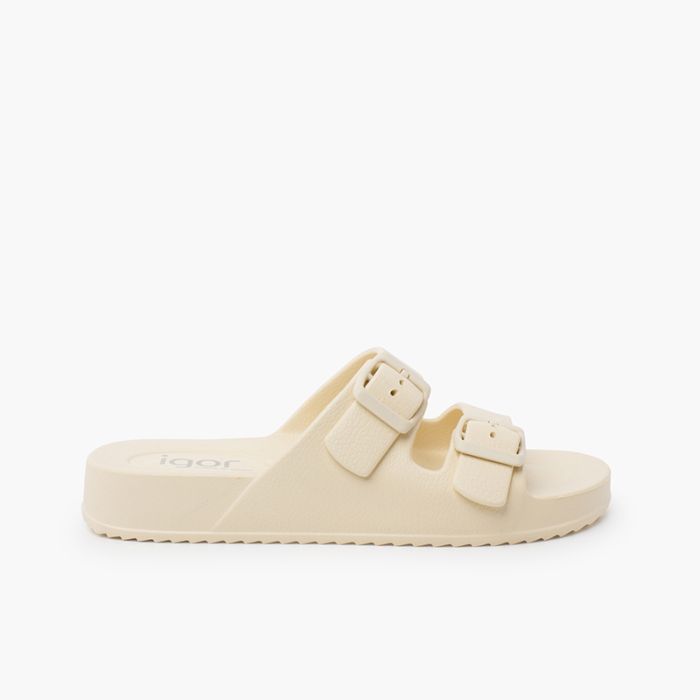 Sandales légères caoutchouc EVA double boucle