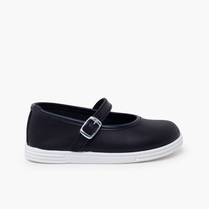 Chaussures babies en cuir lavable