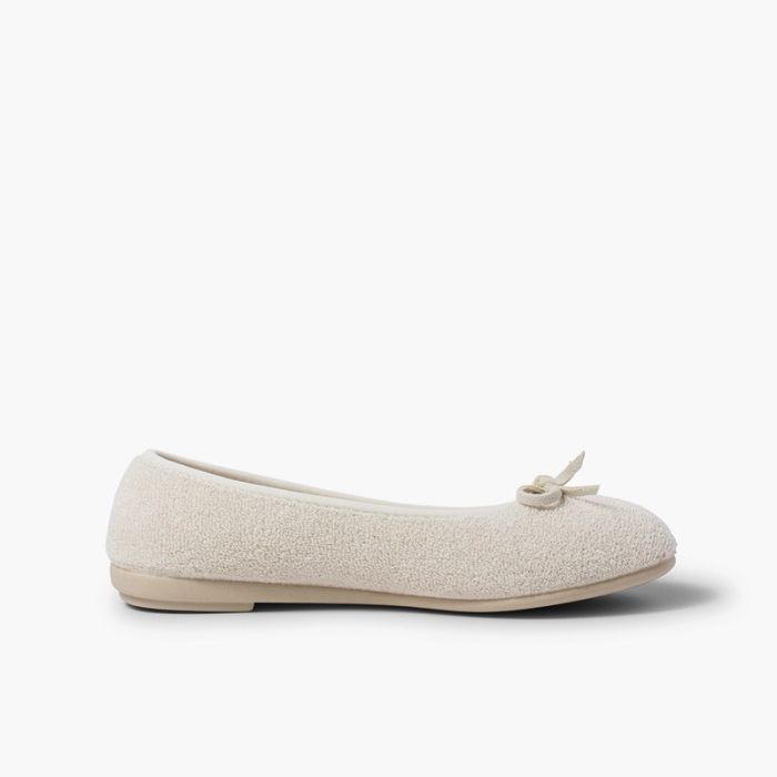 Chaussons Ballerines en Tissue Serviette