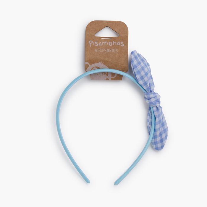 Serre-tête petites oreilles vichy