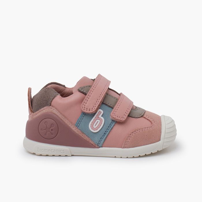 Baskets fille Biomecanics double fermeture adhésive