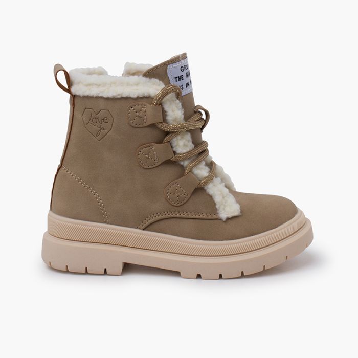 Bottes Garvalín fourrure lacets