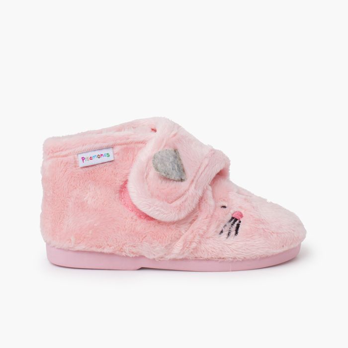 Chaussons animaux peluche