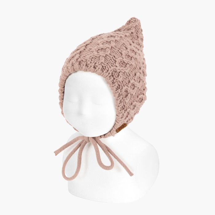 Bonnet bébé grosse maille