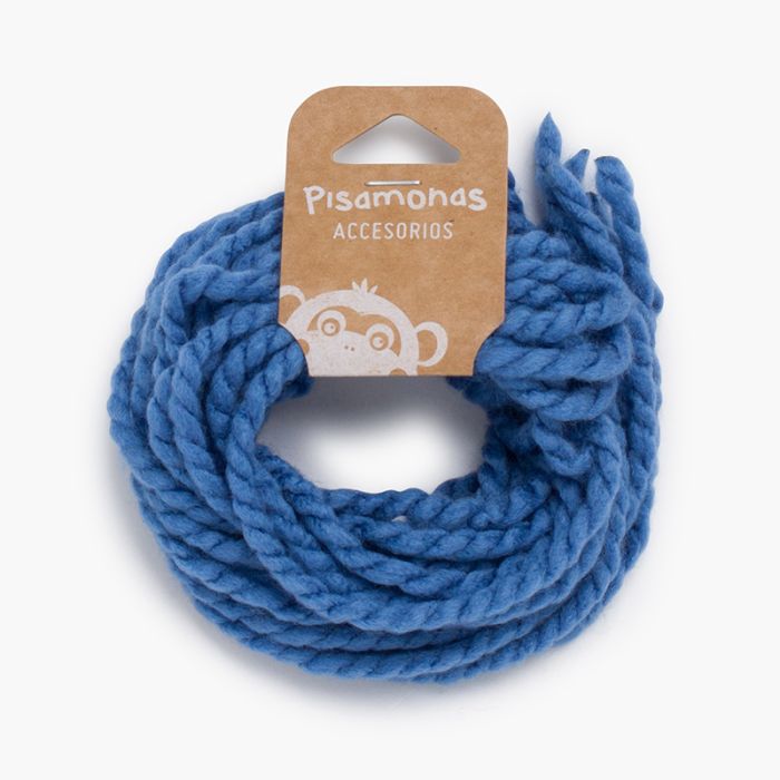 Lacets fins en laine pour les cheveux