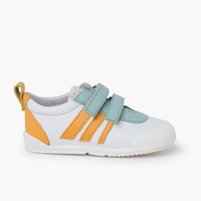 Chaussures Blanditos by Crios rayures latérales