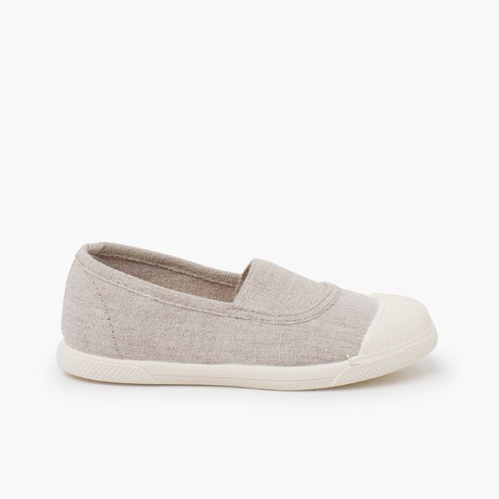 Slip-on élastiques bout caoutchouc