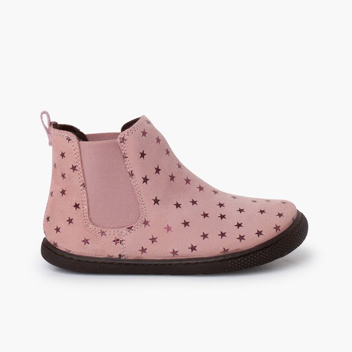 Bottes barefoot élastiques et étoiles