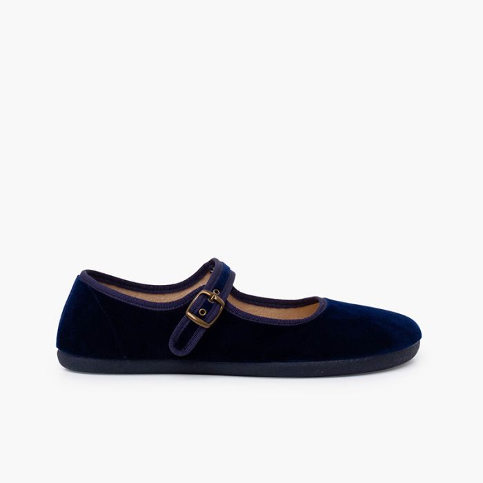 Babies barefoot velours boucle