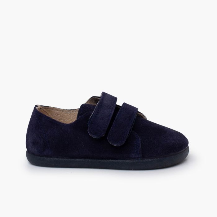 Baskets barefoot suède double scratch