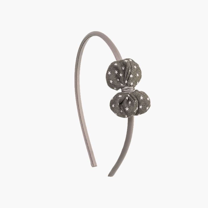 Bandeau à nœud fin avec étoiles