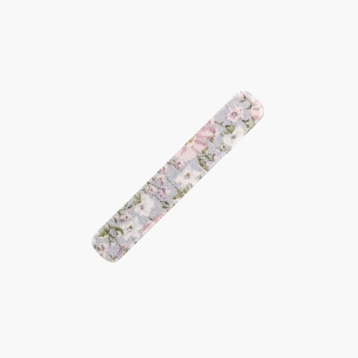 Barrette à imprimé fleuri