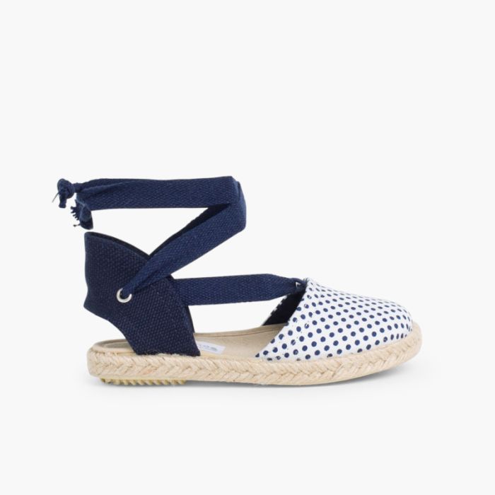 Espadrilles Valenciennes à Pois