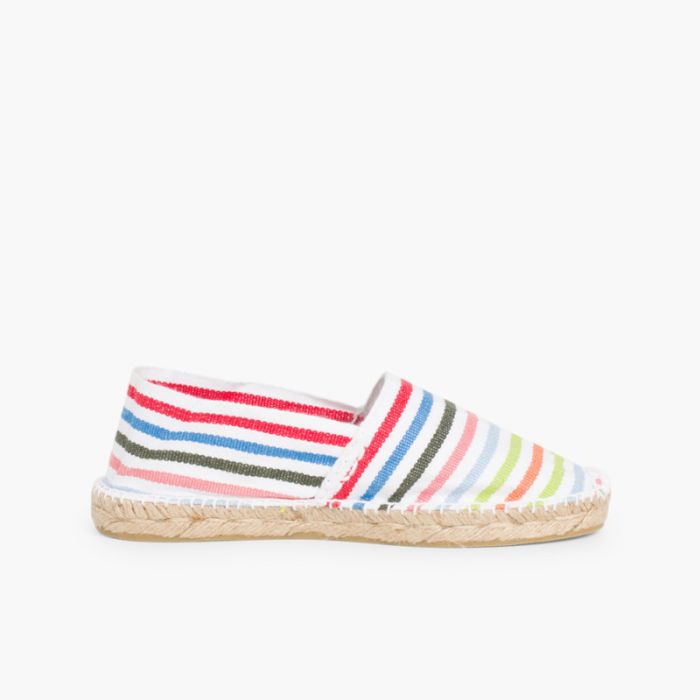 Espadrilles à Rayures Enfants et Adultes
