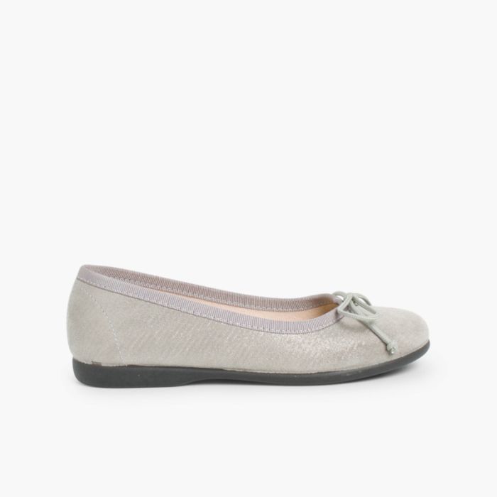 Ballerines Fille et Femme effet brillant