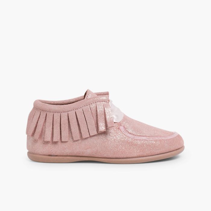 Bottines à Strass et Franges pour fille