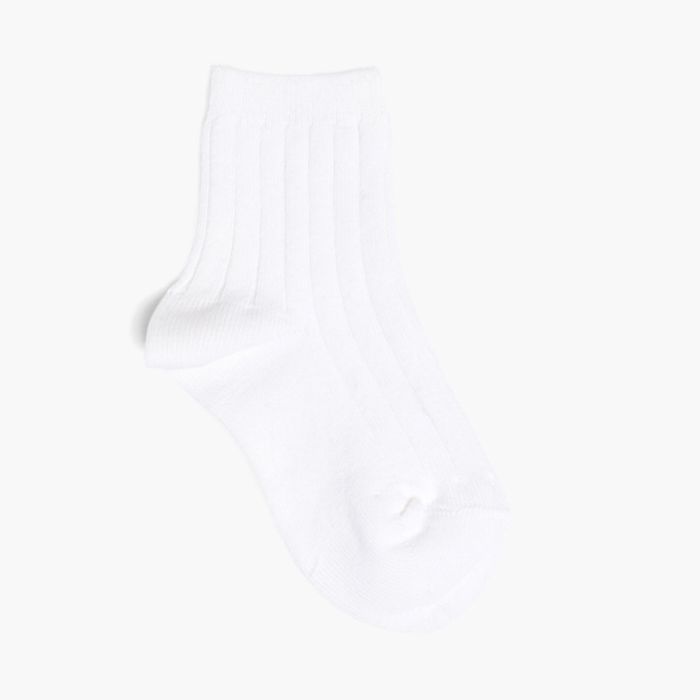 Chaussettes Courtes Enfant Maille Côtelée Condor