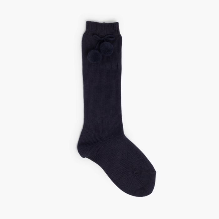 Chaussettes Bébé CONDOR avec pompons