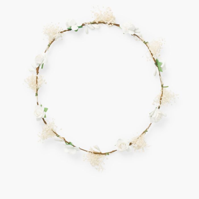 Bande simple pour cheveux avec fleurs et gysophile