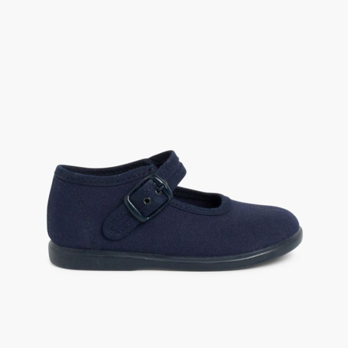 Chaussures en Toile avec Fermeture à boucle