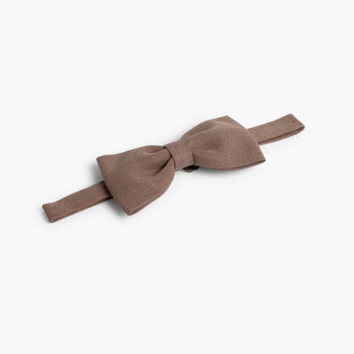 Noeud papillon en lin pour enfant