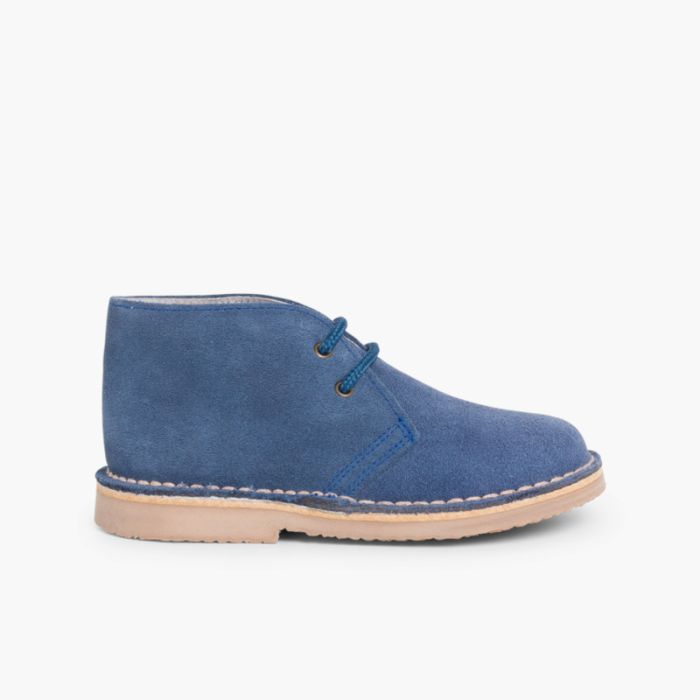 Desert Boots Bottines Chukka à Lacets Enfants et Adultes