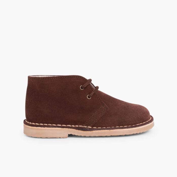 Desert Boots Bottines Chukka à Lacets Enfants et Adultes