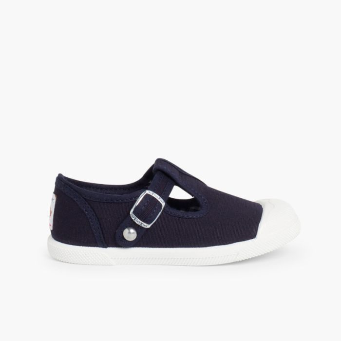 Tennis en Toile pour Garçon – Style Salomé