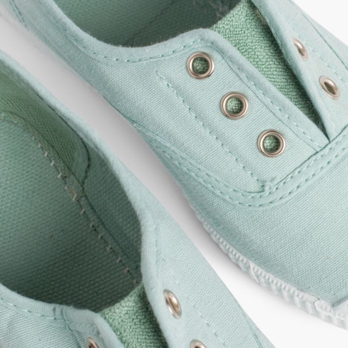 Tennis en Toile avec Bout Caoutchouc sans Lacets Pisamonas