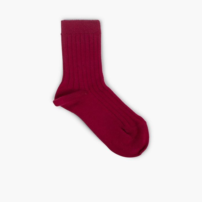 Chaussettes Courtes Enfant Maille Côtelée Condor