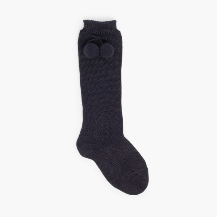Chaussettes longues Condor avec pompon