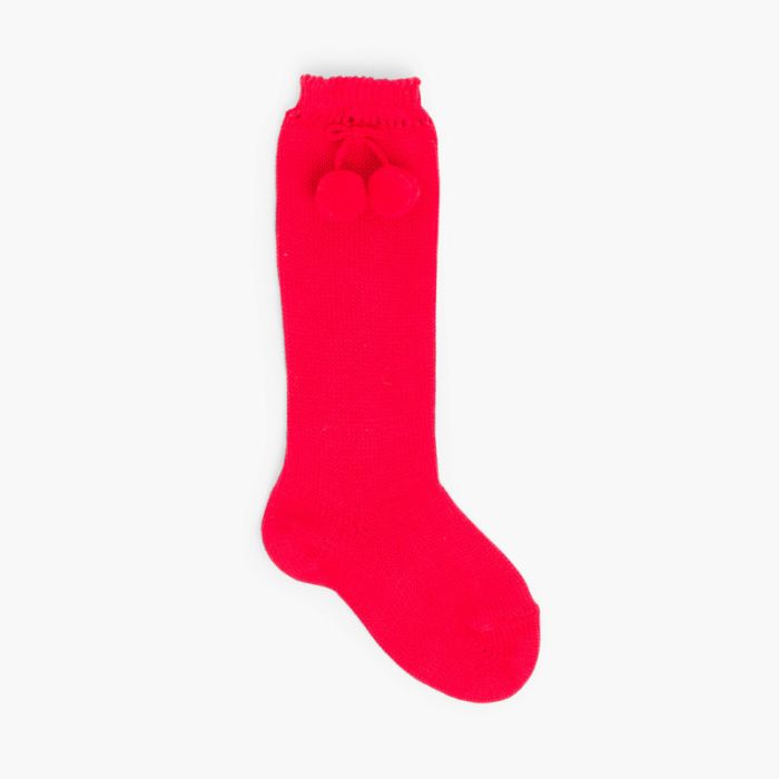 Chaussettes longues Condor avec pompon
