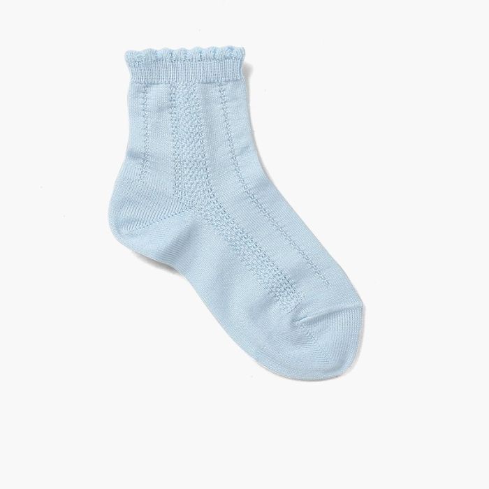 Chaussettes courtes ciselées