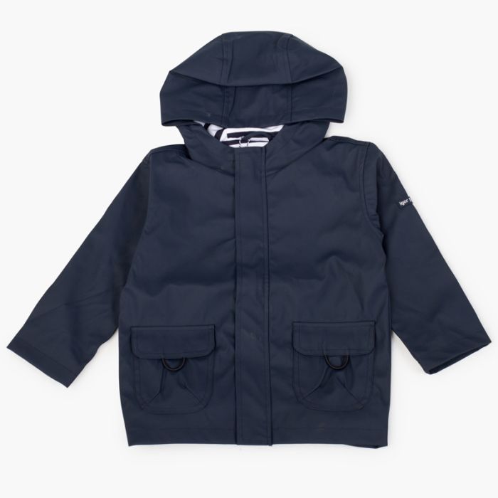 Imperméable pour garçon avec poches zippées