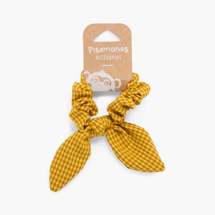 Chouchou oreilles motif Vichy