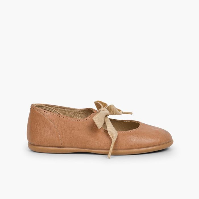 Chaussures babies type ange cuir