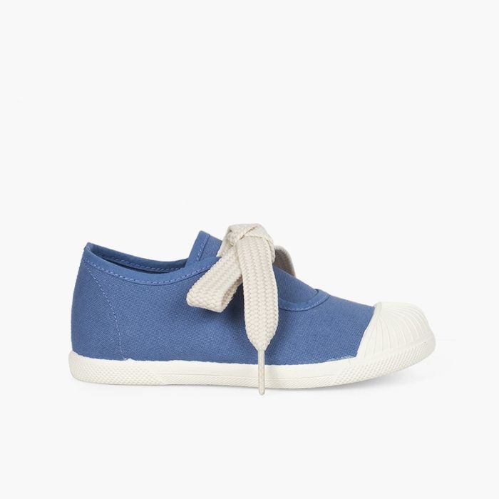Chaussures Babies type baskets bout en caoutchouc