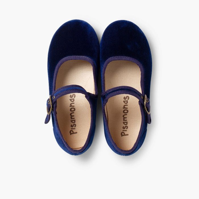 Chaussures en Velours avec fermeture a boucle Pisamonas