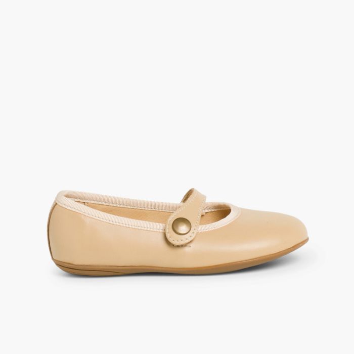 Chaussures à boucle Fille Cuir Couleurs
