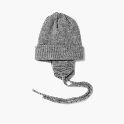 Bonnet avec oreillettes CONDOR pour bébés Gris clair