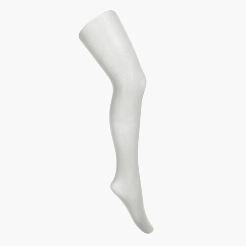 Collant Opaque pour Fille Condor Blanc
