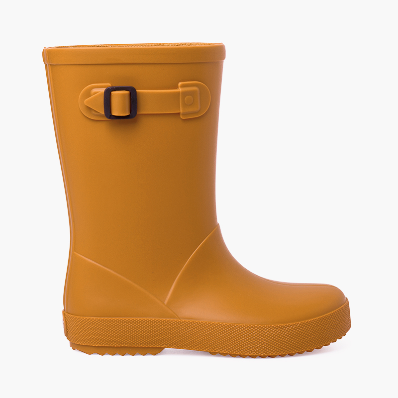 BOTTES DE PLUIE SPLASH tons poudrés  Moutarde