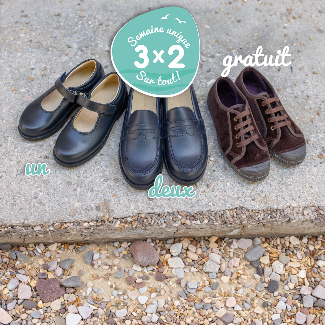 SEMAINE UNIQUE DE L’OFFRE 3X2 !