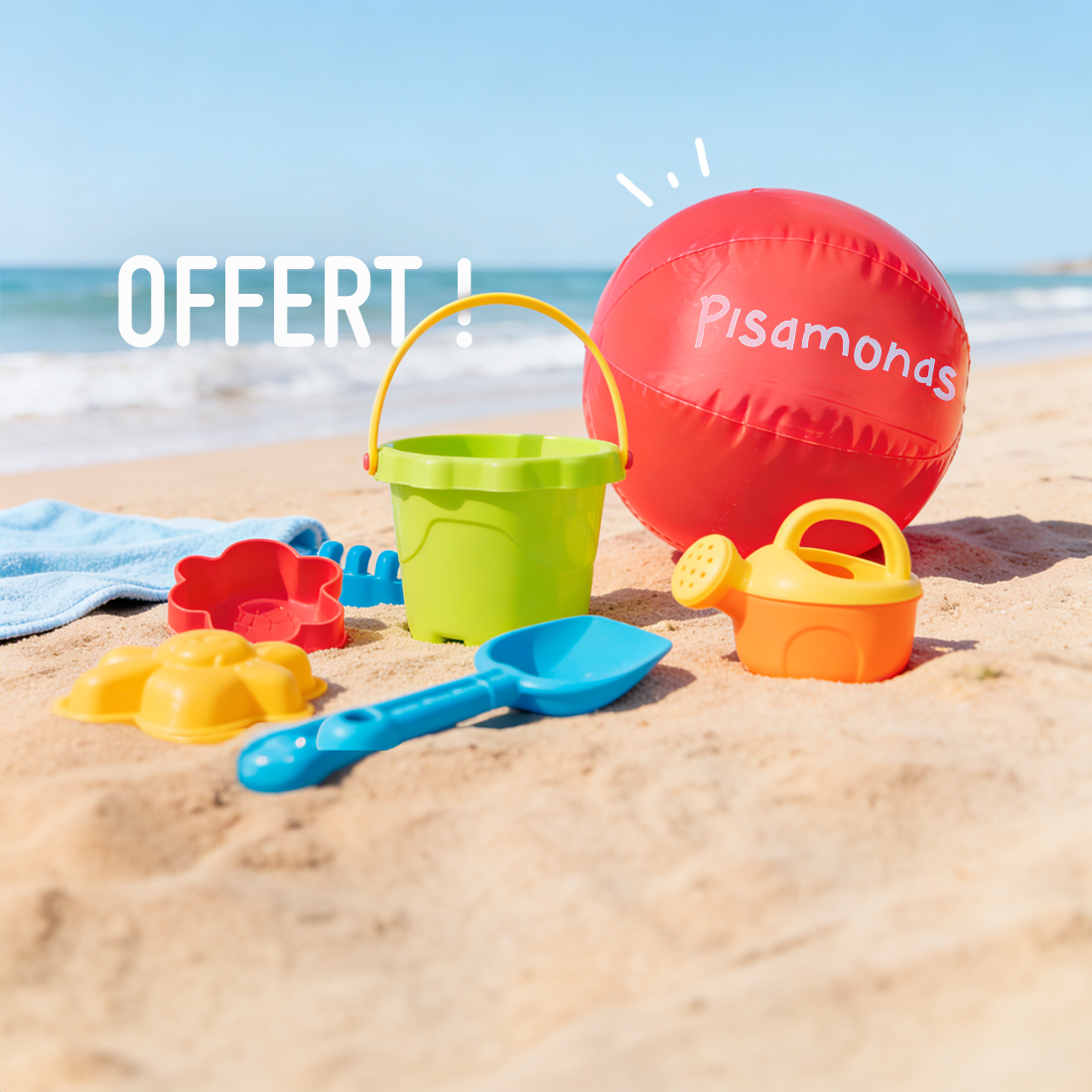 VOULEZ-VOUS UN BALLON DE PLAGE POUR L'ÉTÉ ?