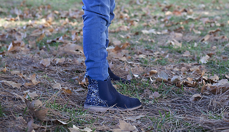 Bottines Chelsea Fille et Femme Glitter