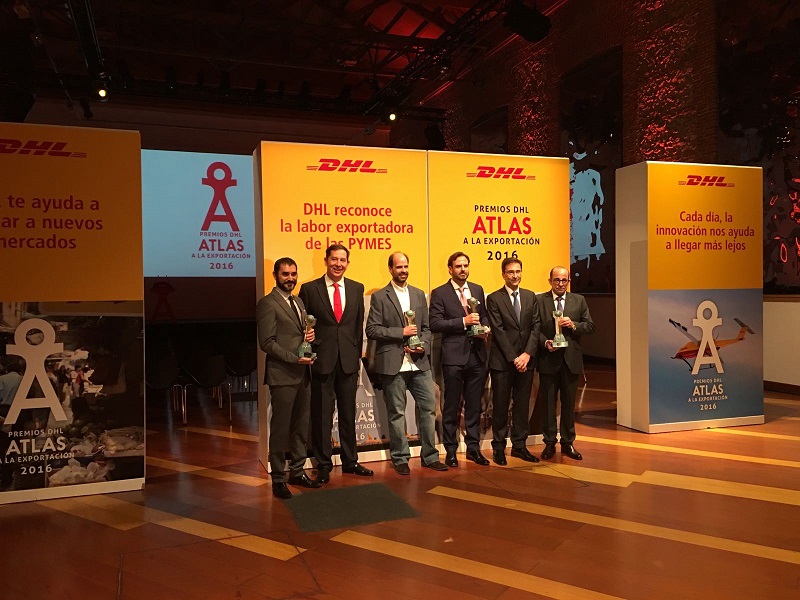 DHL Atlas de l’Exportation 2016 Pisamonas a été récompensée par le DHL Atlas de l’Exportation 2016